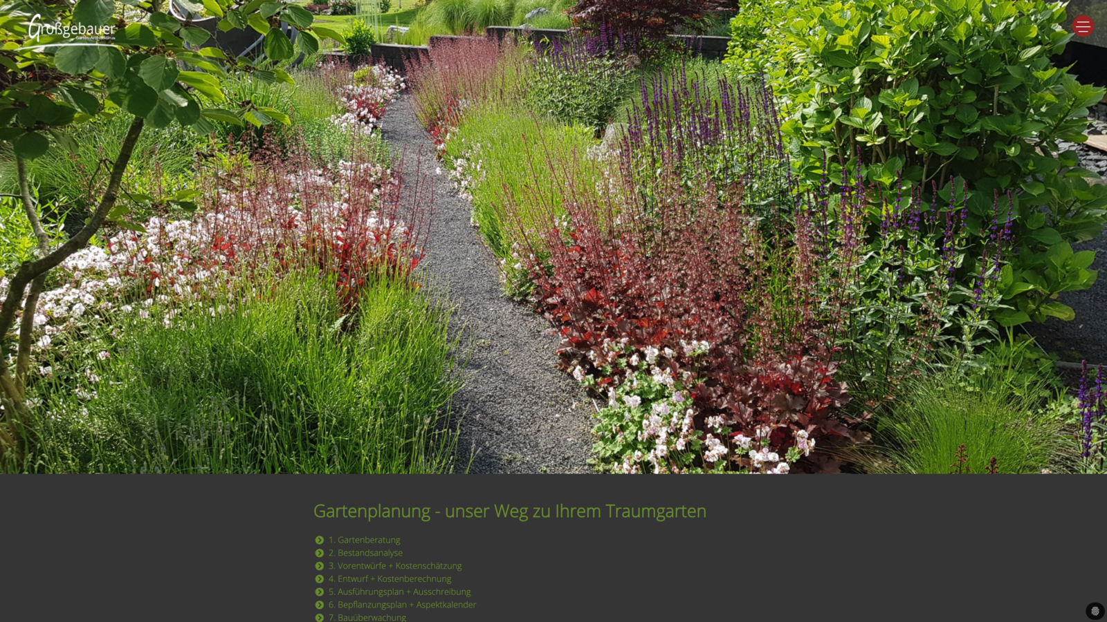 TYPO3 Website garten-architektin.de